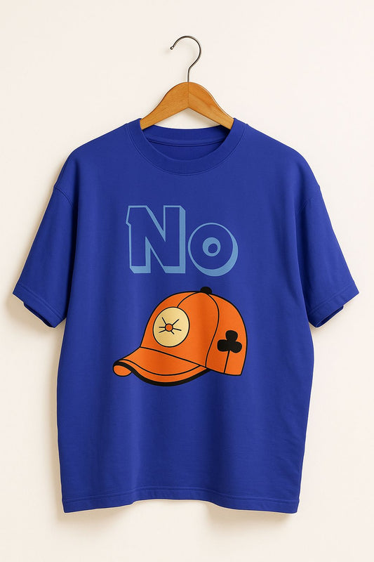 No Cap French Terry Oversized Unisex T-Shirt