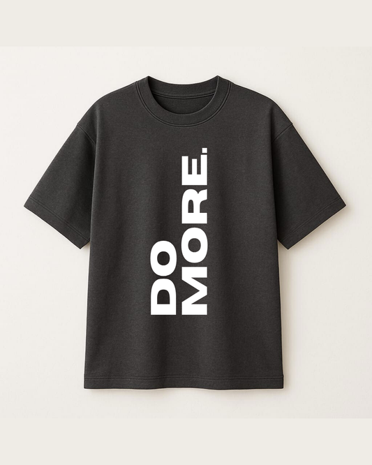 Do More French Terry Oversized Unisex T-Shirt