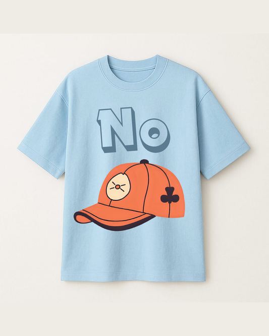 No Cap French Terry Oversized Unisex T-Shirt