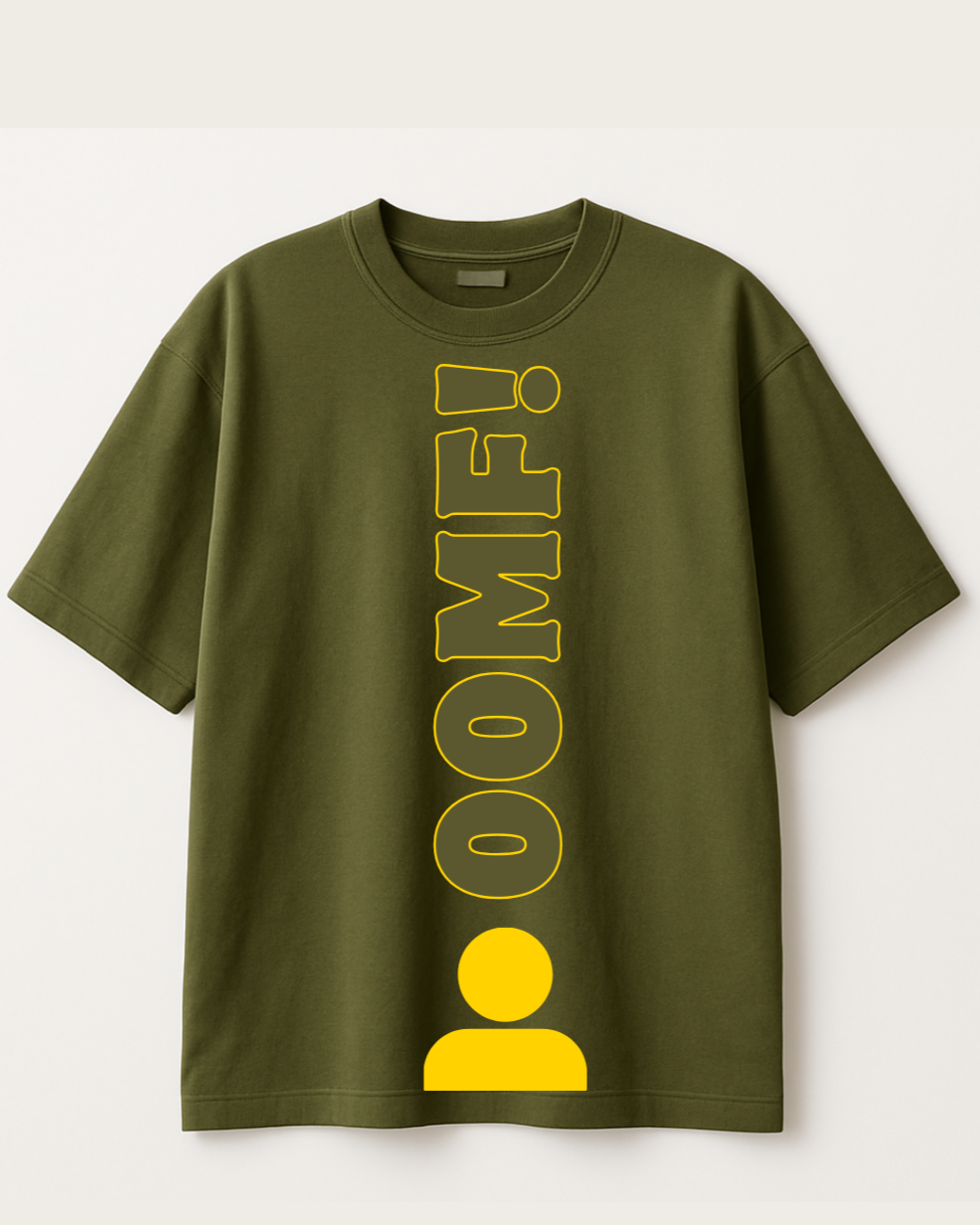 OOMF! French Terry Oversized Unisex T-Shirt