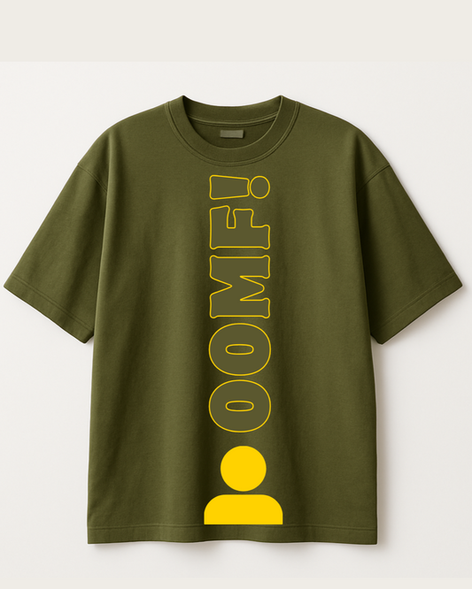 OOMF! French Terry Oversized Unisex T-Shirt
