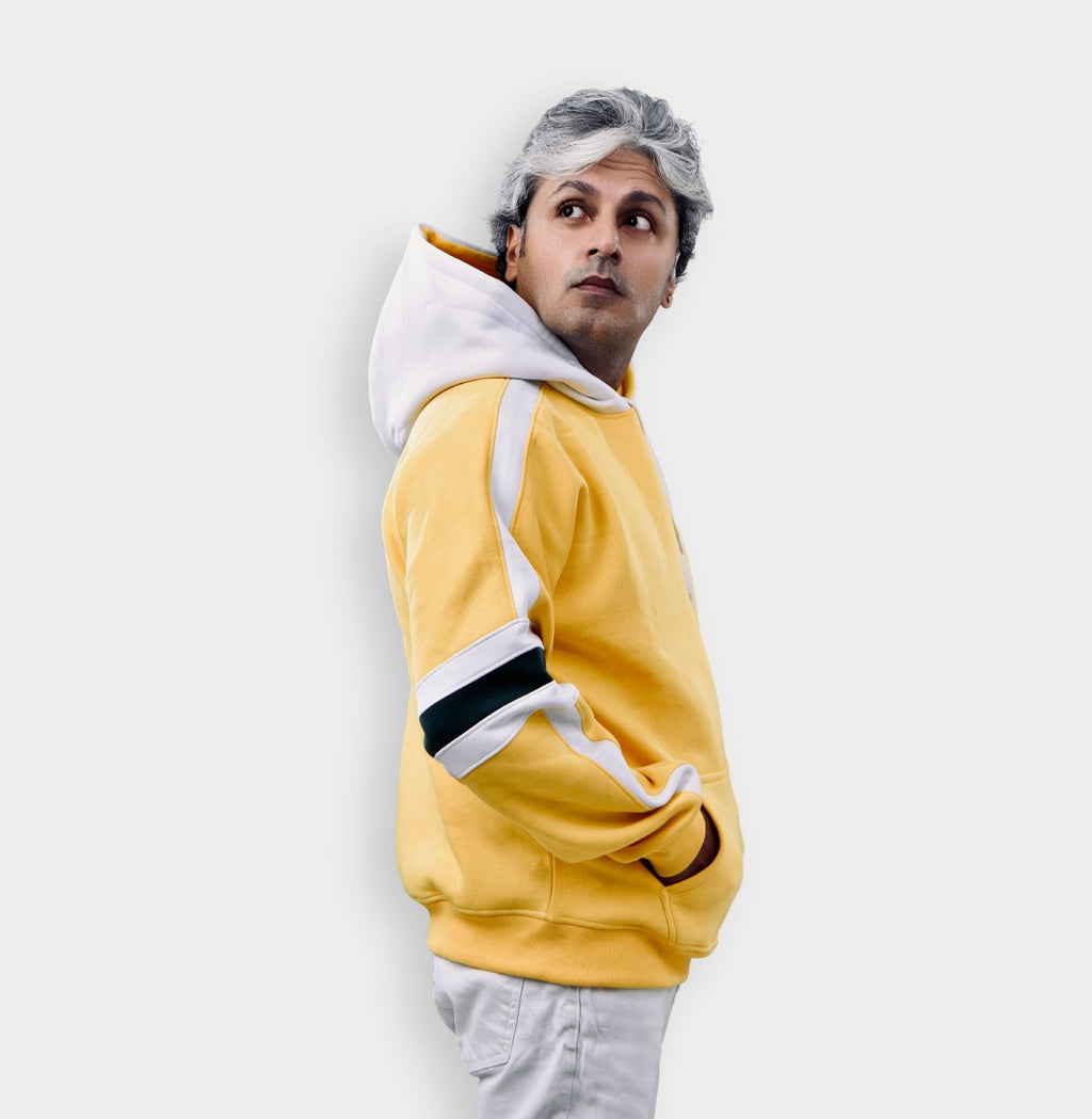 The Golden Poise - Ultra-soft Cotton-fleece Winter Hoodie