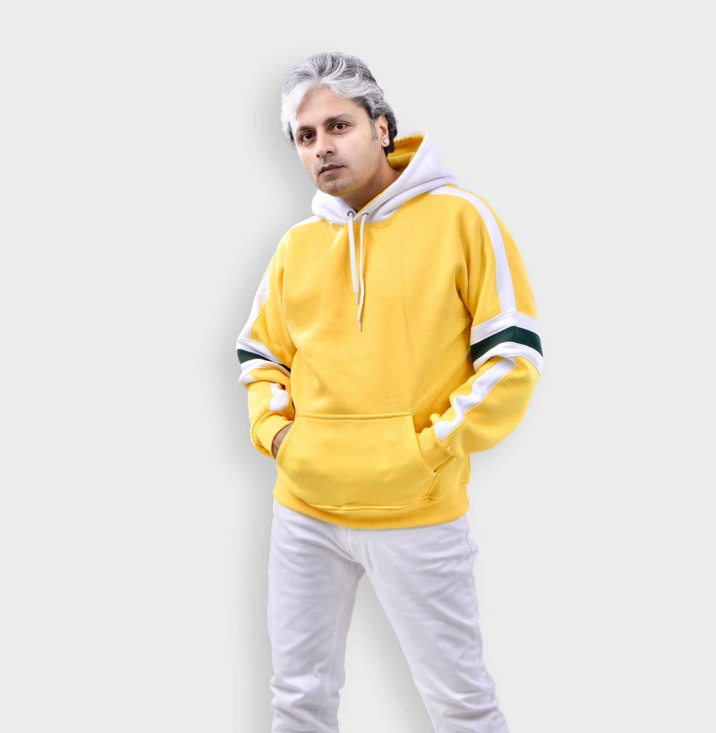 The Golden Poise - Ultra-soft Cotton-fleece Winter Hoodie