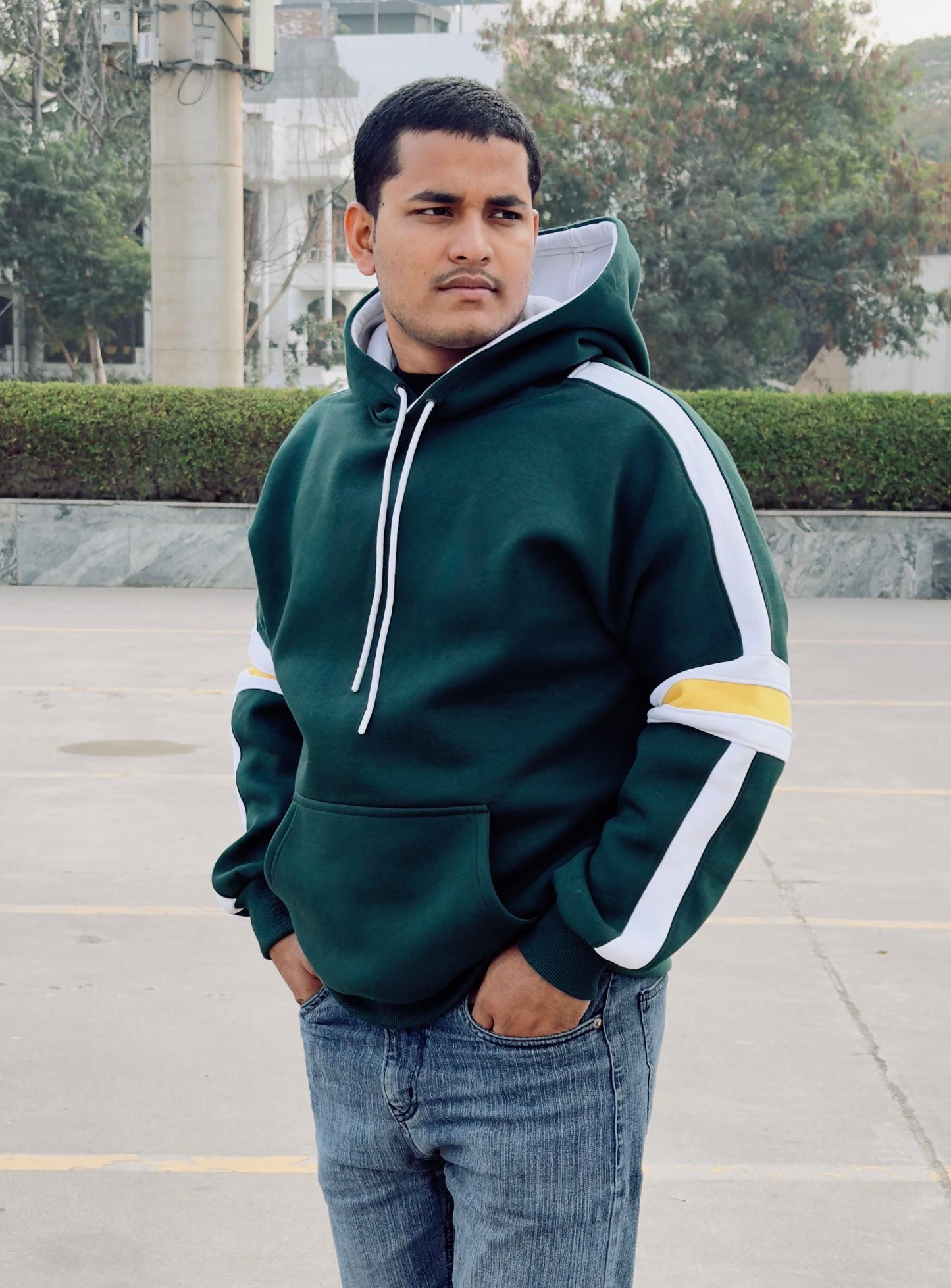 The Green Tea - Premium 350 GSM Winter Hoodie