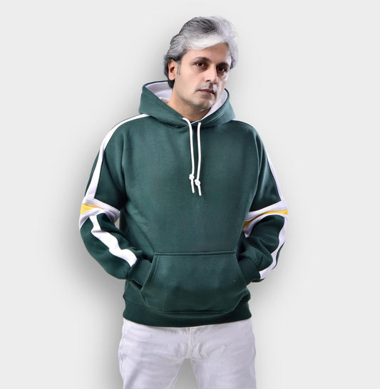 The Green Tea - Ultra-soft Cotton-fleece Winter Hoodie