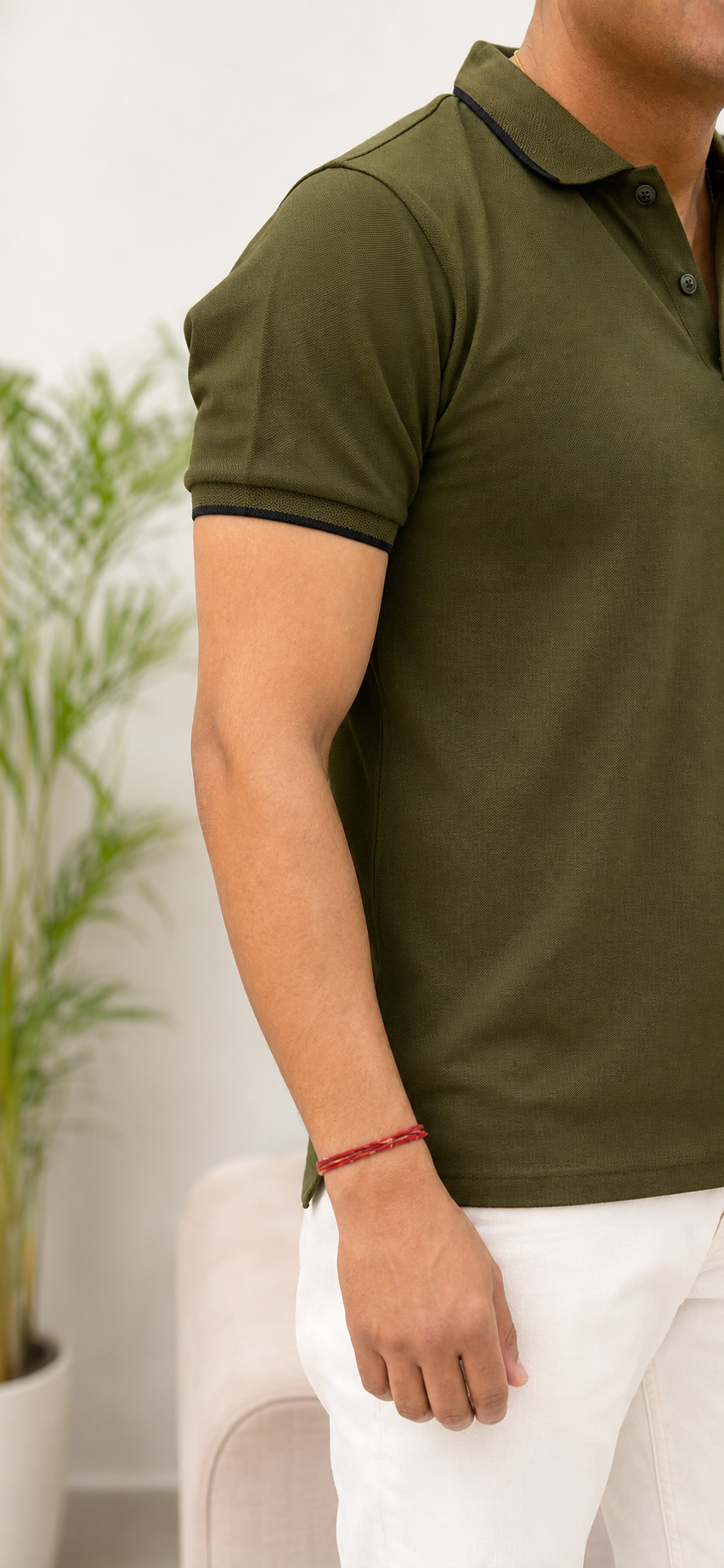 The Green Polo | 100% Pima Cotton | 260 GSM