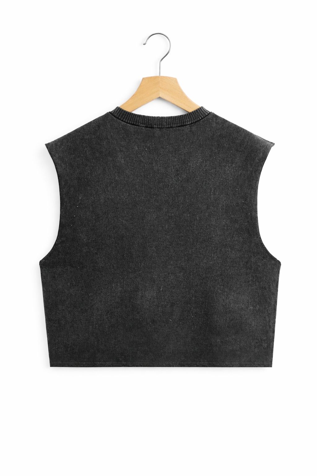 Classic Oversized Acid Wash Vest