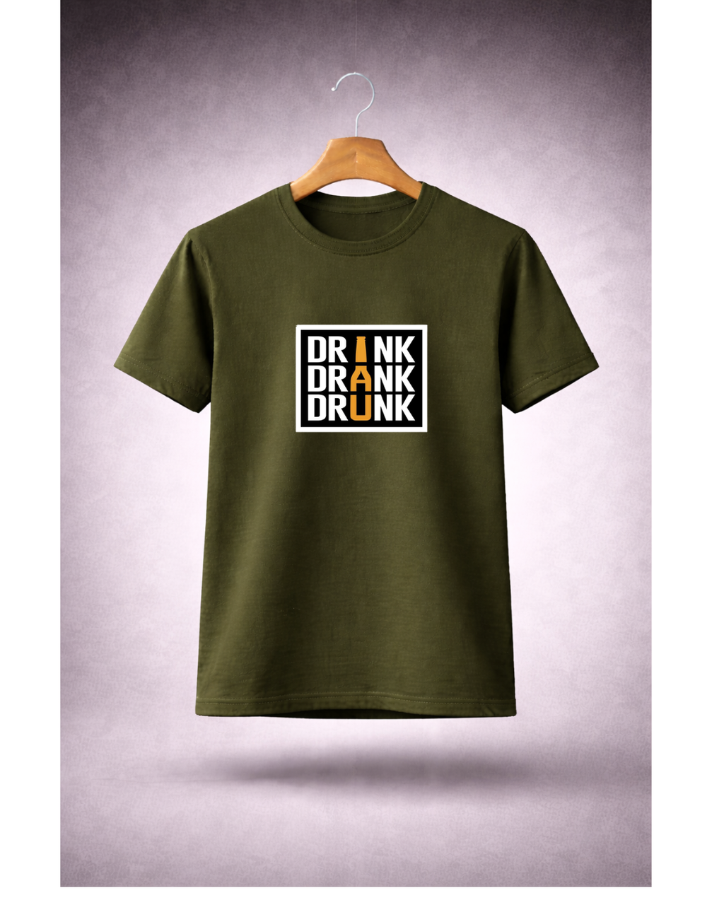 Drink. Drank. Drunk. - Signature True Bio Round Neck