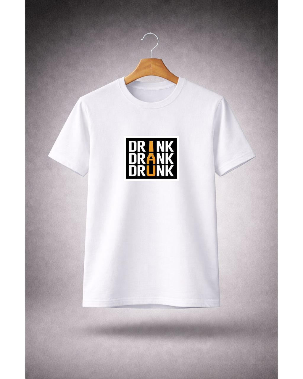 Drink. Drank. Drunk. - Signature True Bio Round Neck